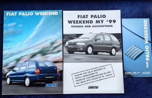 Fiat palio weekend prospekt - palio,