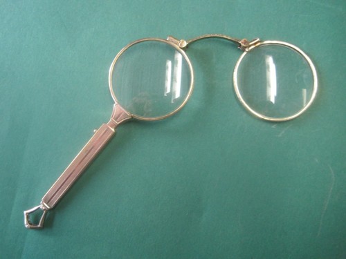 Lorgnon einhandbrille mit - lorgnon,
