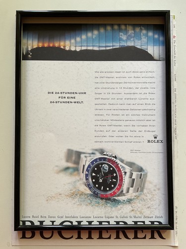 Vintage uhren werbung rolex - vintage,