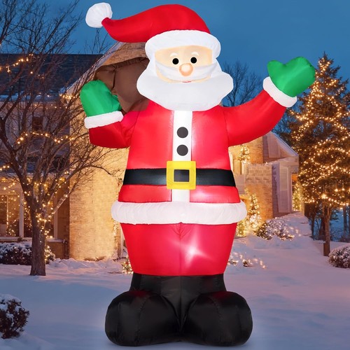 Aufblasbarer weihnachtsmann - aufblasbarer,