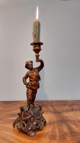 Putto kerzenleuchter 1880 - putto,