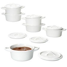 6er Set CREME Mini-Cocotte