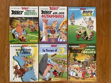 Asterix LOT of 6 (French