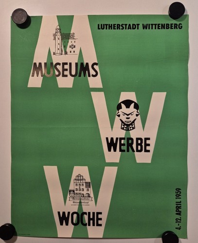 Plakat museum wittenberg - museum,
