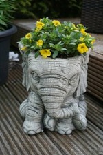Großer elefant gartenfigur - elefant,
