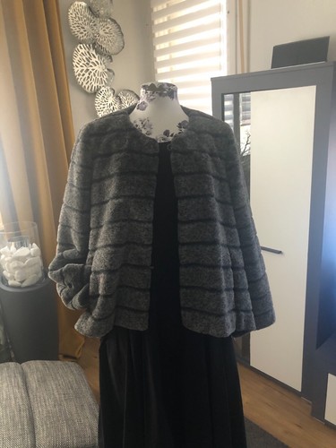 Bolero jacke kunstfell m - bolero,