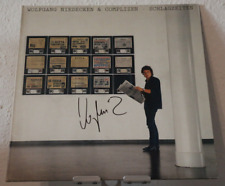 ORIGINAL Autogramm von Wolfgang Niedecken . Auf VINYL 12". "SCHLAGZEILEN". BAP