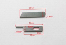 Obermesser + Untermesser für