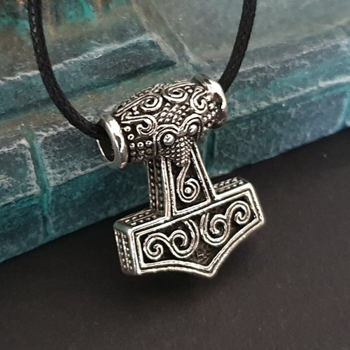 Thors hammer anhänger silber - anhänger,