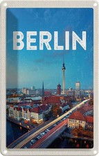 Blechschild 30x20 cm Berlin