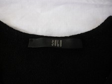 Lagenlook! Edler tiefschwarzer Pullover von sulu, Einheitsgr. 