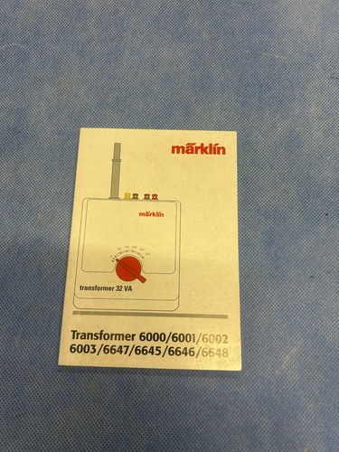 Märklin bedienungsanleitung - märklin,