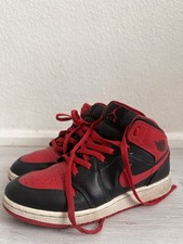 Nike Air Jordan 1 Mid Gym Red GS Rot Schwarz  Damen | EU 38 US 5.5Y | NEU OVP