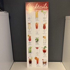 Cocktails Schild Holzschild