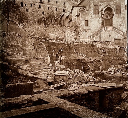 Italien verona ausgrabungen - verona,