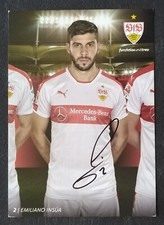 6921 Emiliano Insua VfB Stuttgart 2016/17 Autogrammkarte original signiert