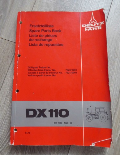 Deutz fahr schlepper dx110 - deutz-fahr,