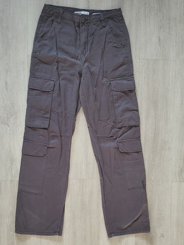 Bershka cargo hose damen grau - ,