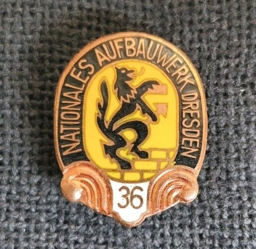 Abzeichen ddr aufbaunadel - abzeichen,