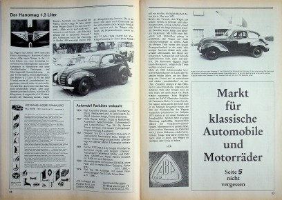 Oldtimer markt 1980 hanomag - oldtimer,