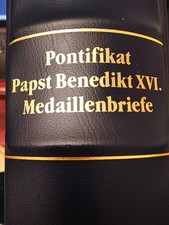 21 Numis-Medaillenbriefe schöne Sammlung Papst Benedikt XVI. Ringbinder 2010/2