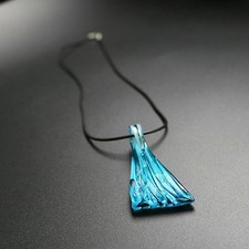  Blaues Breitschwert Halskette