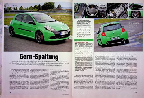 Sport auto 2009 renault - sport,