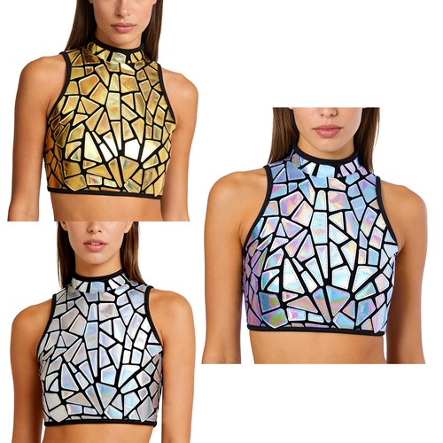 Damen glitzer tank top - de,