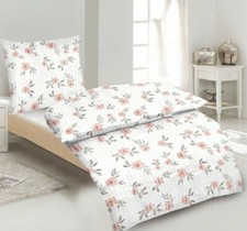 4-Tlg Bettwäsche Baumwolle