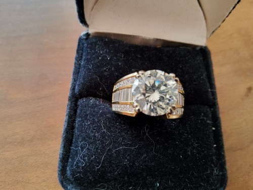 Diamantring 750 gold ct - gold, 4,27