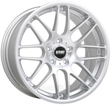 VMR V703 Super Silver 4 Felgen 8,5x19 ET40 + 9,5x19 Zoll ET45 für BMW Z4 E85 E86