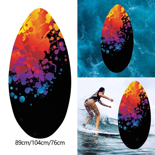 Skimboard aus holz mit - holz,