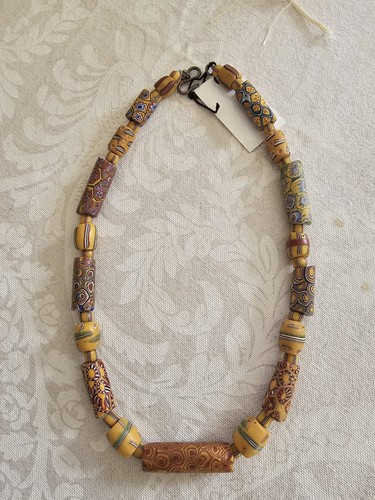 Millefiori halskette - millefiori,