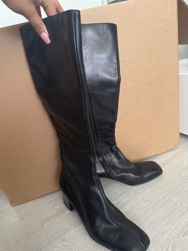 Original gucci lederstiefel - original,