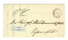 1908 Frei Herzogliche Irrenanstalt Hildburghausen nach Schweinfurt