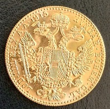 1 Dukat Gold Österreich 1915