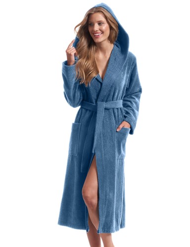 Bademantel damen frottee - bademantel,
