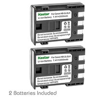 Kastar 2Pcs NB-2LH NB-2L