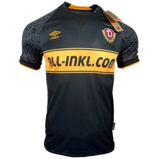 Umbro Dynamo Dresden Trikot Away Fussball SGD Saison 2023/2024 S Schwarz