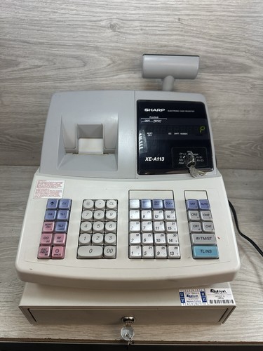 Registrierkasse sharp a113 - sharp, xe-a113