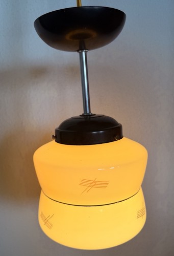 Vintage pendelleuchte 1950er - pendelleuchte,
