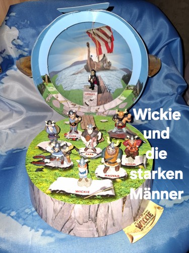 Diorama wickie und die - "wickie"und,