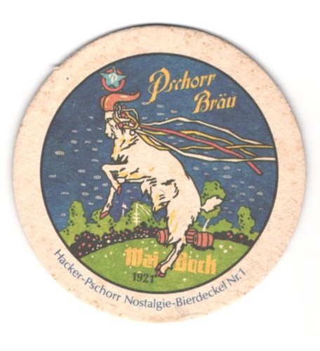 Bierdeckel pschorr bräu - bierdeckel, pschorr-bräu