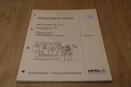 Opel astra prüfanleitung - opel,