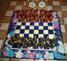 Schachspiel holz - schachspiel,