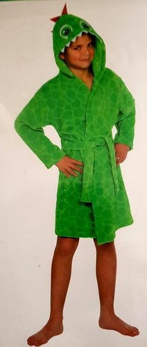 Bademantel drachen dino - bademantel,