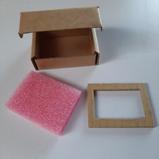 10x kleine Box Karton Verpackung ESD Schachtel 3-tlg. 88 x 63 x 30 mm N3