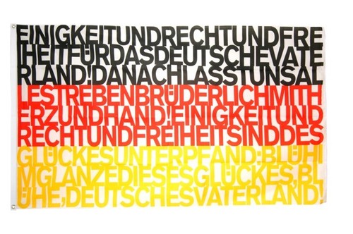 Fahne fanflagge deutschland - fahne,