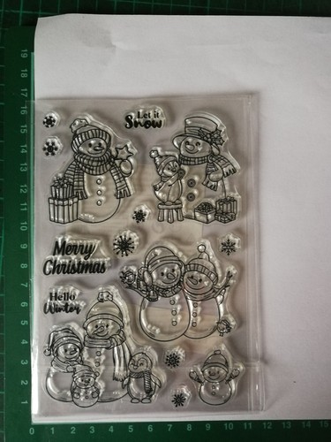 Clearstamps lovely snowmans - lovely,