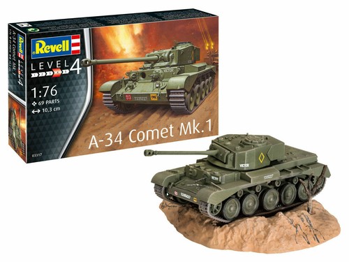 Revell 03317 34 comet - revell,